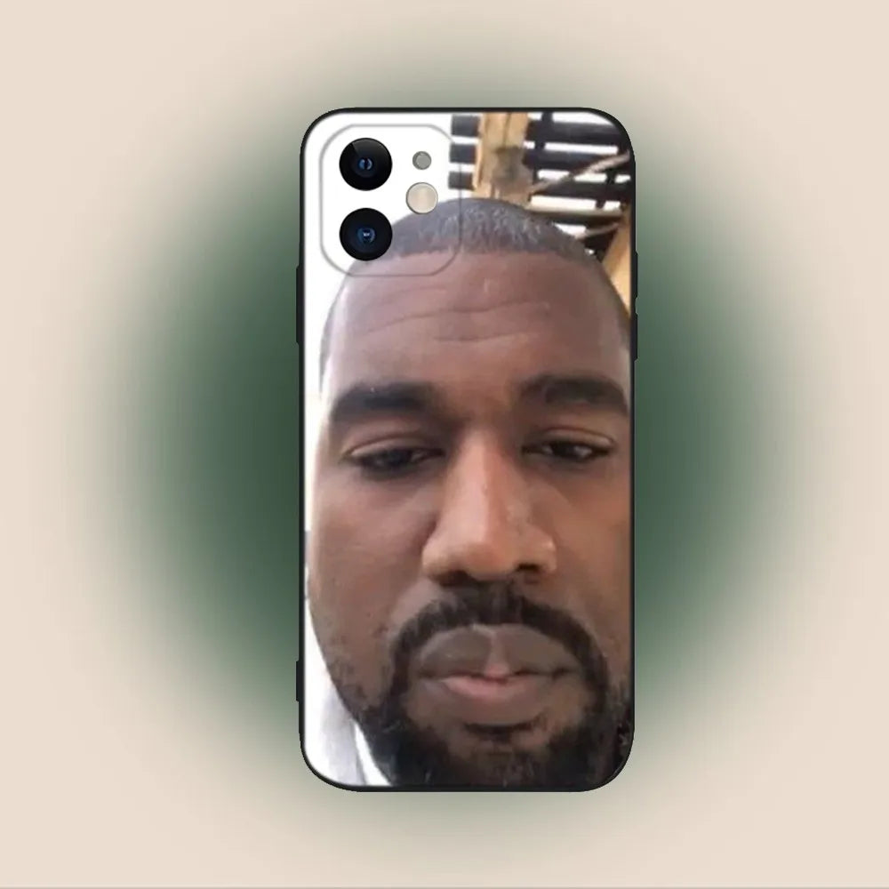 Singer Kanye West Ye Phone Case For iPhone 17 16 15 11 12 14 13 Pro Max Mini X XS XR 7 Plus 16E Air Shockproof Soft Cover Fundas