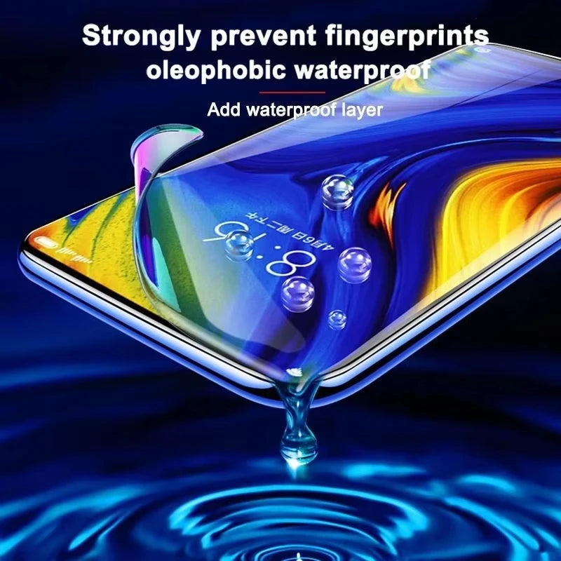 Soft Hydrogel Film For iPhone 17 Pro 16 11 12 13 14 15 18 Pro Max 16e 15 16 Plus XR XS Max Silicone Screen Protector Full Cover