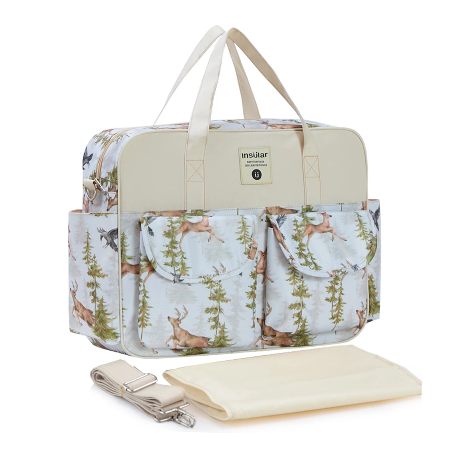 New Style Waterproof Diaper Bag Large Capacity Messenger Travel Bag Multifunctional Maternity Mother Baby Stroller Bags