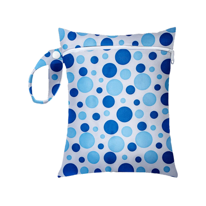 Mini Size 25x20cm Diaper Bag Waterproof Reusable Mummy Bag Printed Pocket Nappy Bags PUL Travel Wet Dry Bags Purple Color