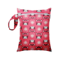 Mini Size 25x20cm Diaper Bag Waterproof Reusable Mummy Bag Printed Pocket Nappy Bags PUL Travel Wet Dry Bags Purple Color