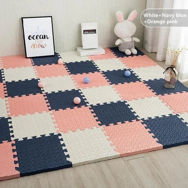 30cm Baby Foam Crawling Mat Children EVA Educational Toys Kids Soft Floor Game Mat Chain Fitness Brick Gym Game Carpet Kid Room