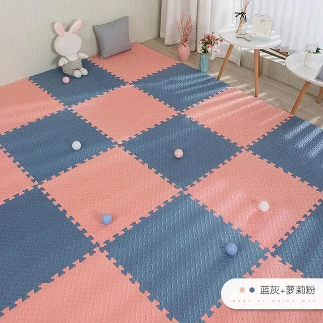 12PCS EVA Foam Puzzle Mats Children Room Activities Mats For Baby Interlock Floor Carpet 30*30CM Baby Floor Ma Baby Play Matt