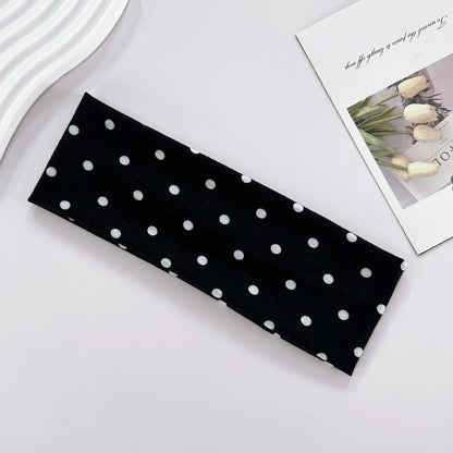 Tiara Larga Y2K Estilo Boho — Acessório de Cabelo para Yoga, Esporte e Dia a Dia