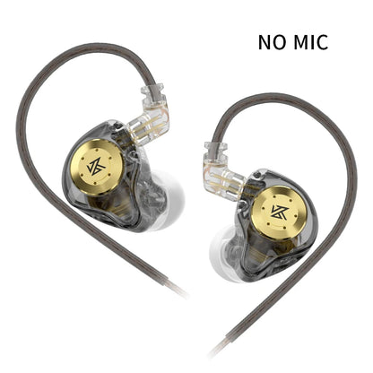 KZ EDX pro Fones de ouvido Bass In Ear Monitor Fones de ouvido Esporte com cancelamento de ruído HIFI Fone de ouvido Nova chegad