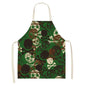 Skull pattern Aprons apron kitchen  women master apron  for kitchen Women kitchen apron for hairdresser