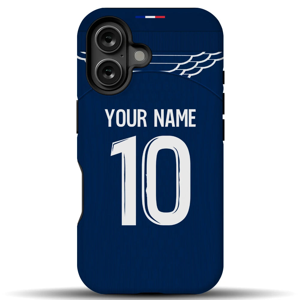 25 France Paris PSG LE PARISIEN Cover Case for iPhone 17 Air 16e 16 15 14 Pro Max 13 12 11 Mini X XS XR 7 8 6S Plus SE
