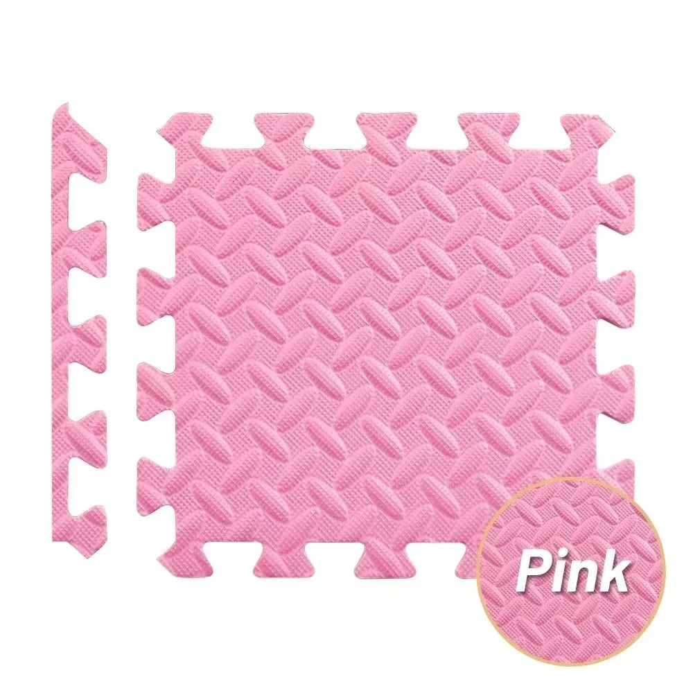 6Pcs 2.5cm Thick  Baby Play Mat Non-Toxic Foam Puzzle Floor Tiles Soft Comfortable Crawling Carpet Mat for Kids Bedroom EVA Mat