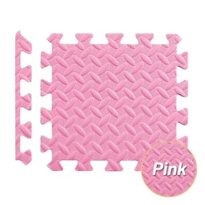 6Pcs 2.5cm Thick  Baby Play Mat Non-Toxic Foam Puzzle Floor Tiles Soft Comfortable Crawling Carpet Mat for Kids Bedroom EVA Mat