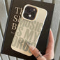 For iPhone 17 Pro Max 16 15 14 13 12 11 XS X XR 7 8 16 Plus 17 Air Phone Case MUSIC IS MY DRUG Pattern Lychee Texture Soft Cover