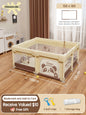 PANGDUBE Baby Playpen Playard Sturdy Safety Fence Large Activity Play Area for Toddler Indoor Play Yard with Breathable Mesh