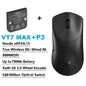 Mouse Gamer Sem Fio Rapoo VT7 MAX — 8K Polling Rate, 53g Ultraleve, 750h de Bateria