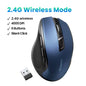 Mouse Sem Fio UGREEN — Bluetooth 5.0 + 2.4G, 4000DPI, 6 Botões Silenciosos