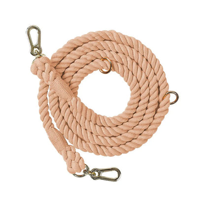Guia Colorida para Cães — Algodão, Fivela Metálica e Plaquinha Personalizável