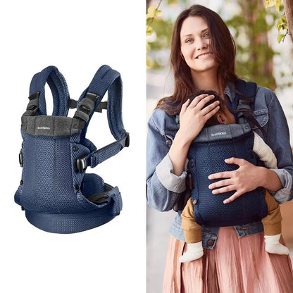 BabyBjorn  Baby Carrier in 3D Mesh | Ergonomic 3-in-1 Design Supporting Newborns and Toddlers (7-40 Pounds)