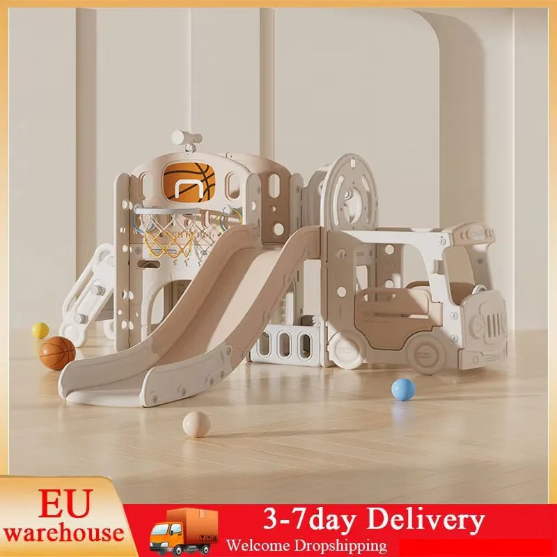 Baby slide Home Storage Slide Children's Indoor Home  Multifunction Park Baby Family Amusement Swing Playground