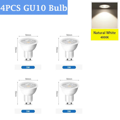 Spot de Teto LED com Lâmpada Substituível — Pendente Decorativo para Quarto e Cozinha
