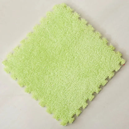 Puzzles Carpet Soft Plush Mat Baby Play Mat Baby Toys in Children's Room Keep Warm Anti-slip Home Decor Rugs 30*30*1CM