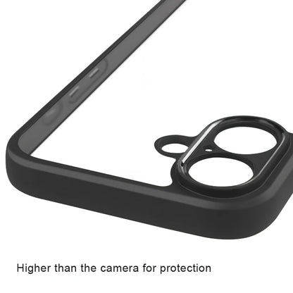 For iPhone 16 Case Silicone TPU Transparent Shockproof Protector Case For iPhone 16 Pro Max Cover For iPhone 16 Plus Case