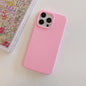 Luxury Matte Candy Color Silicone Soft Case For iPhone 17 Air 16E 16 15 14 13 Pro Max Plus Shockproof Back Cover Slim TPU Shell