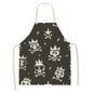 Skull pattern Aprons apron kitchen  women master apron  for kitchen Women kitchen apron for hairdresser
