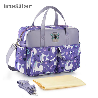 New Style Waterproof Diaper Bag Large Capacity Messenger Travel Bag Multifunctional Maternity Mother Baby Stroller Bags