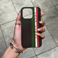 F-Fred Luxuxy Perry For IPhone 17 16 15 Plus Pro Max 12 14 Plus 11 13 Wave Corrugated Stripe Funda Phone Cover