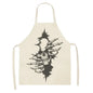 Skull pattern Aprons apron kitchen  women master apron  for kitchen Women kitchen apron for hairdresser