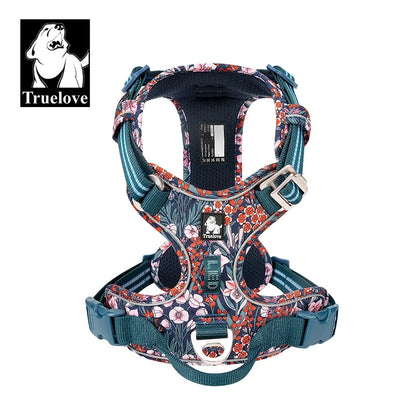Peitoral Truelove Anti-Puxada TLH5654 — Nylon Refletivo, Ajustável, Confortável