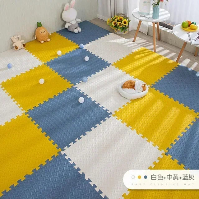 12PCS EVA Foam Puzzle Mats Children Room Activities Mats For Baby Interlock Floor Carpet 30*30CM Baby Floor Ma Baby Play Matt