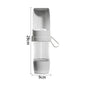 Portable Dog Cat Water Bottle with Storage Food and Water Container for Puppy Pets dogs Feeder Bowl Outdoor Travel Pet supplies