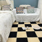 Puzzles Carpet Soft Plush Mat Baby Play Mat Baby Toys in Children's Room Keep Warm Anti-slip Home Decor Rugs 30*30*1CM