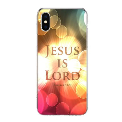 God Jesus Pray For iPhone 17 Air 16 15 14 Plus 13 Mini 12 11 Pro Max Phone Case 16E 7 Print 8 SE Fundas Cover Soft Coque 16 15 1