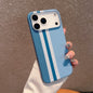 Large Kong Kevlar Carbon Fiber Stripe Texture Hard PC case for iPhone 17 Air 16 15 14 Plus 13 12 ProMax 11 Shockproof Back Cover