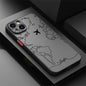 Line Airplane Topographic Back Phone Cover Case for iPhone 14 XS 7 8 15 Plus 13 Mini 16 Pro Max 12 17 Air 16e 11