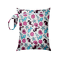 Mini Size 25x20cm Diaper Bag Waterproof Reusable Mummy Bag Printed Pocket Nappy Bags PUL Travel Wet Dry Bags Purple Color