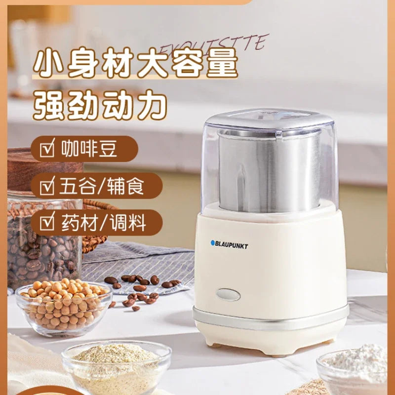 Moedor Elétrico Blaupunkt — Processador Mini para Ervas, Gergelim e Grãos