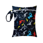 Mini Size 25x20cm Diaper Bag Waterproof Reusable Mummy Bag Printed Pocket Nappy Bags PUL Travel Wet Dry Bags Purple Color