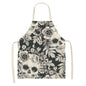 Skull pattern Aprons apron kitchen  women master apron  for kitchen Women kitchen apron for hairdresser