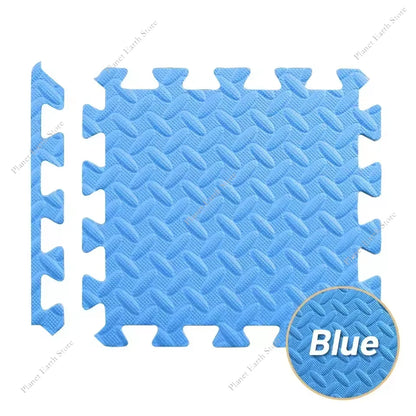 12Pcs Eva Foam Mat Baby Foam Play Mat Interlocking Foam Tiles Non-Slip Foam Floor Mat Gym Puzzle Sports Floor Mat Home 30*30*1CM