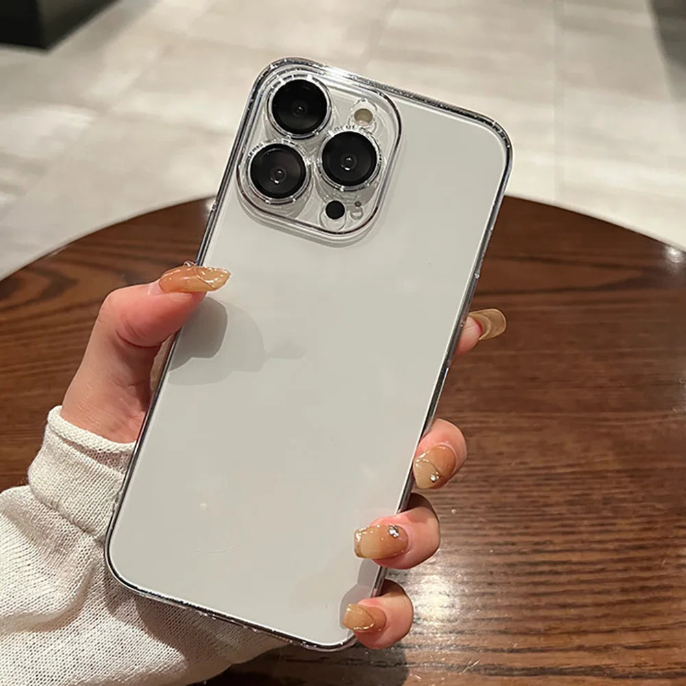 Clear Case For iPhone 17 16 15 14 11 12 13 Pro Max 7 8 15 16 Plus X XR XS Max Air SE 2020 2022 Iphone11 Shockproof Cover Funda