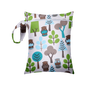 Mini Size 25x20cm Diaper Bag Waterproof Reusable Mummy Bag Printed Pocket Nappy Bags PUL Travel Wet Dry Bags Purple Color