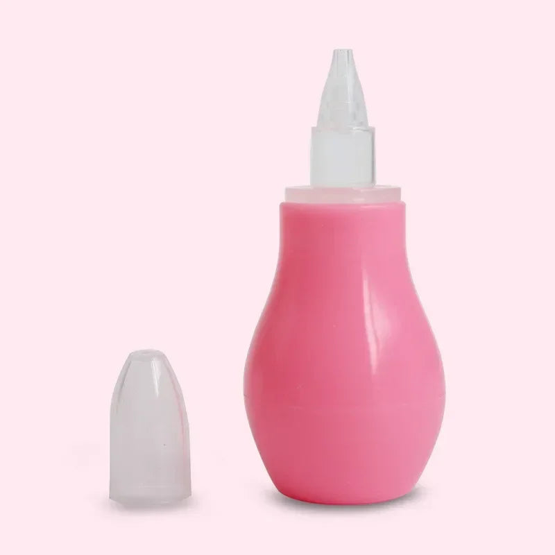 New Born Silicone Baby Safety Nose Cleaner Vacuum Suction Children Nasal Aspirator   Care Diagnostic-tool  Sucker