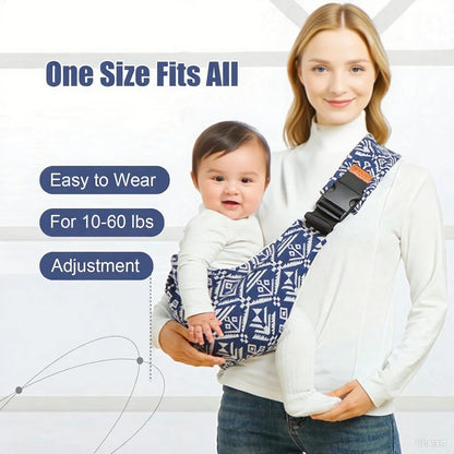 Baby Sling Carrier Toddler Carrier New Baby Sling Portable and Lightweight Sling Non-Slip Hip Seat Carrying 10-30lbs