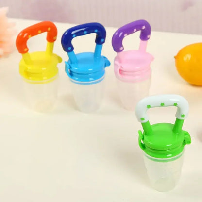 Silicone Baby Pacifier Infant Nipple Soother Toddler Kids Pacifier Feeder Fresh Fruit Food Newborn Girl Boy Feeding Nipple