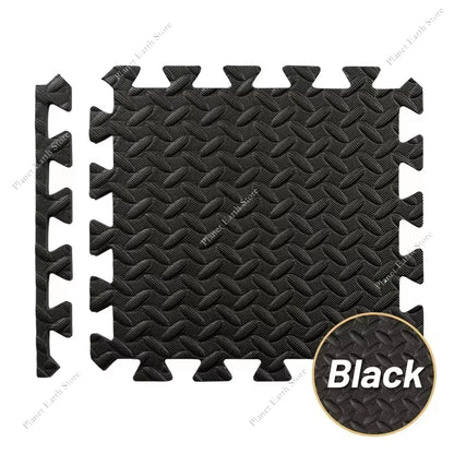 12Pcs Eva Foam Mat Baby Foam Play Mat Interlocking Foam Tiles Non-Slip Foam Floor Mat Gym Puzzle Sports Floor Mat Home 30*30*1CM