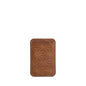 Leather Wallet compatible with MagSafe - Geometric Flower