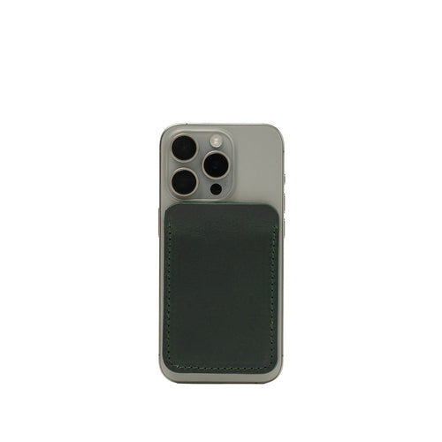 Leather Wallet compatible with MagSafe - The Minimalist