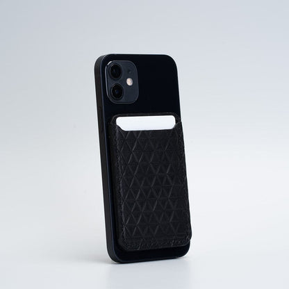 Leather Wallet compatible with MagSafe - Diamonds